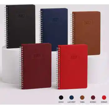 Sim 17x24 Termo Deri Spiralli Ajanda Aj 38