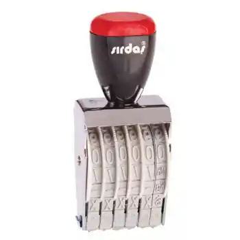 Sırdaş 1596 9mm 6 Hane Numaratör