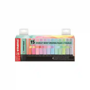Stabılo Boss Pastel Fosforlu Kalem 15 Li 7015-02-5