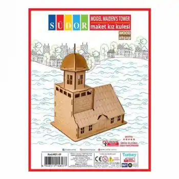 Südor Ahşap Maket Kız Kulesi Md1-09