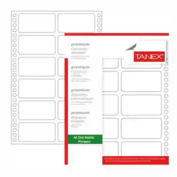 Tanex 35x77 Bilgisayar Etiketi 1500 Lü Tn-0018