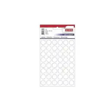 Tanex Ofc-130 16 Mm Beyaz Ofis Etiketi Yuvarlak