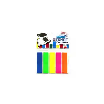Temat 45x12 Film İndex Yapışkanlı Sayfa Ayraç 5x25 Yp. 10861