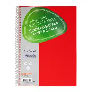 Umur Mynote Neon 100 Yp. Çizgili Proje Defteri 30006788