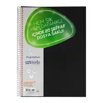 Umur Mynote Neon 100 Yp. Çizgili Proje Defteri 30006788