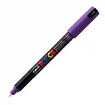 Uni-ball Pc-1m Posca Su Bazlı Marker Mor 0.7