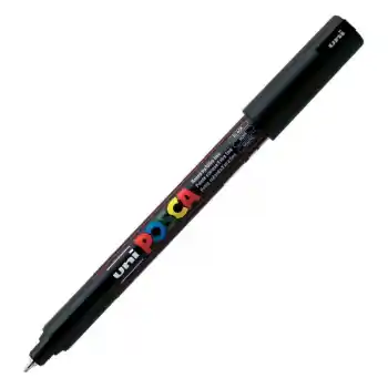Uni-ball Pc-1m Posca Su Bazlı Marker Siyah 0.7