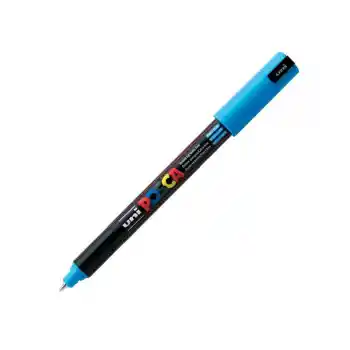 Uni-ball Pc-1mr Posca Su Bazlı Marker A.mavi 0.7
