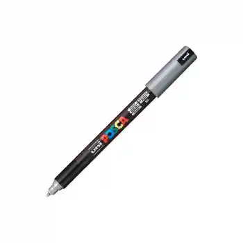 Uni-ball Pc-1mr Posca Su Bazlı Marker Gümüş 0.7