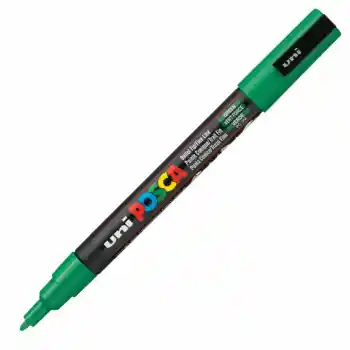 Uni-ball Pc-3m Posca Su Bazlı Marker Yeşil 0.9