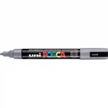Uni-ball Pc-5m-posca Su Bazlı Marker Gri 1.8-2.5