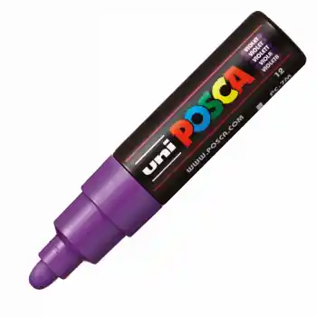 Uni-ball Pc-7m -posca Su Bazlı Marker Mor 4,5-5,5