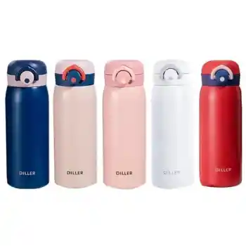 Vagon Lıfe Diller D8925 Karma Renk Çelik Matara 480 Ml