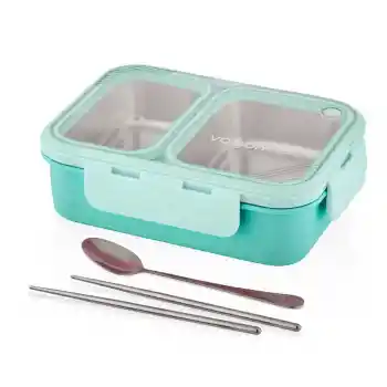 Vagon Lıfe Vgn 7096 Çelik Beslenme Kabı (lunch Box) İki Bölmeli 700 Ml