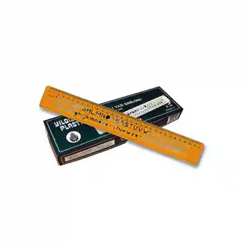 Yıldızlar 30 Cm. Harf Şablonlu Cetvel Kod.037