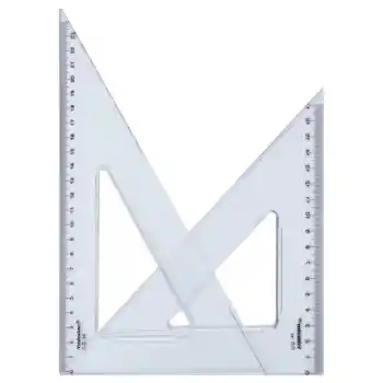 Yıldızlar 45-60 Ekonomik Gönye Seti 30 Cm. Kod.136