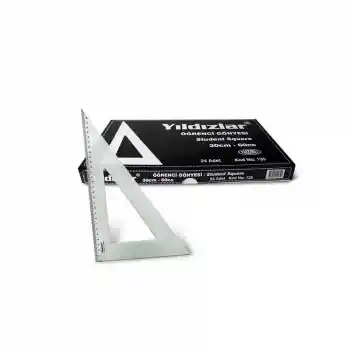 Yıldızlar Öğrenci Gönyesi 30 Cm 60 Cc Kod.135