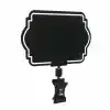 MT Yaz/Sil Siyah PVC Fiyat Etiketi ve Mini Mandal Etiket Tutucu 10 lu Set