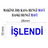 Sırdaş 910 Otomatik Kaşe Mini Boy İŞLENDİ Kaşesi