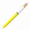 Bic 4 Renk Fonksiyonlu Sarı Gövde Tükenmez Kalem 949897