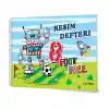 Çınar 24x34 Spiralli Karton Kapak Resim Defteri 15 Yp 33000