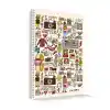 Çınar 72 Yp A4 Spiralli Kareli Karton Kapak Defter 31002