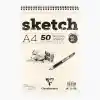 Clairefontaine EsQ Iv A4 50 Yp 90 Gr Spr.eskiz Blok Defter Eı96159
