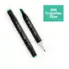 Del Rey Twın Marker B68 Turguoise Blue Çift Uçlu Grafik Kalemi Mn-dr068