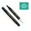 Del Rey Twın Marker Bg53 TurQuoise Green Çift Uçlu Grafik Kalemi Mn-dr053