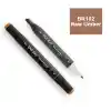 Del Rey Twın Marker Br102 Raw Umber Çift Uçlu Grafik Kalemi Mn-dr102