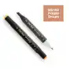 Del Rey Twın Marker Br103 Potato Brown Çift Uçlu Grafik Kalemi Mn-dr103