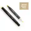 Del Rey Twın Marker Br104 Brown Grey Çift Uçlu Grafik Kalemi Mn-dr104
