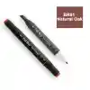 Del Rey Twın Marker Br91 Natural Oak Çift Uçlu Grafik Kalemi Mn-dr091