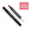 Del Rey Twın Marker F121 Fluorescent Coral Red Çift Uçlu Grafik Kalemi Mn-dr121