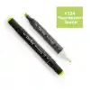 Del Rey Twın Marker F124 Fluorescent Green Çift Uçlu Grafik Kalemi Mn-dr124