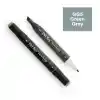 Del Rey Twın Marker Gg5 Green Grey Çift Uçlu Grafik Kalemi Mn-drgg5