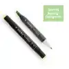 Del Rey Twın Marker Gy174 Spring Dimgreen Çift Uçlu Grafik Kalemi Mn-dr174