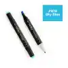 Del Rey Twın Marker Pb76 Sky Blue Çift Uçlu Grafik Kalemi Mn-dr076