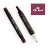 Del Rey Twın Marker R2 Old Red Çift Uçlu Grafik Kalemi Mn-dr002