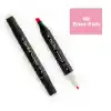 Del Rey Twın Marker R8 Rose Pink Çift Uçlu Grafik Kalemi Mn-dr008