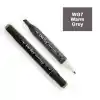 Del Rey Twın Marker Wg7 Warm Grey Çift Uçlu Grafik Kalemi Mn-drwg7