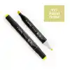 Del Rey Twın Marker Y37 Pastel Yellow Çift Uçlu Grafik Kalemi Mn-dr037