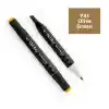 Del Rey Twın Marker Y41 Olive Green Çift Uçlu Grafik Kalemi Mn-dr041
