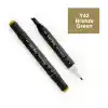 Del Rey Twın Marker Y42 Bronze Green Çift Uçlu Grafik Kalemi Mn-dr042