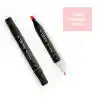 Del Rey Twın Marker Yr27 Powder Pink Çift Uçlu Grafik Kalemi Mn-dr027