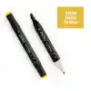 Del Rey Twın Marker Yr32 Deep Yellow Çift Uçlu Grafik Kalemi Mn-dr032
