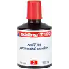 Edding T100 Kırmızı Permanent Mürekkep 100ml