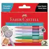 Faber 10 Renk Comfort Keçeli Kalem Pastel Renkler 50620000110