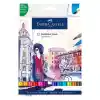 Faber Goldfaber AQua Çift Uçlu Markör Kalem 12 Li 164612