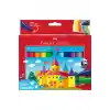 Faber Jumbo Keçeli Kalem 12 Li Superwashable 154311